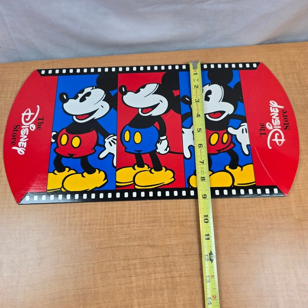 Disney Store Mickey Mouse Cardboard Empty Box • Use For Packing Gifts • 12